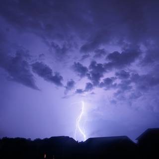 Nocturnal tornado wallpaper