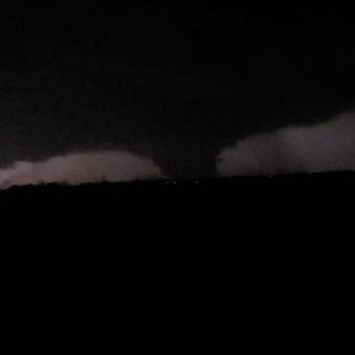Nocturnal tornado wallpaper