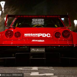 Liberty Walk LBWK IG Nissan E-R34 wallpaper