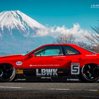 Liberty Walk LBWK IG Nissan E-R34 wallpaper