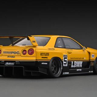 Liberty Walk LBWK IG Nissan E-R34 wallpaper