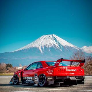 Liberty Walk LBWK IG Nissan E-R34 wallpaper