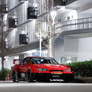 Liberty Walk LBWK IG Nissan E-R34 wallpaper
