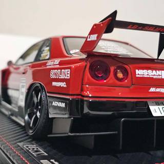 Liberty Walk LBWK IG Nissan E-R34 wallpaper