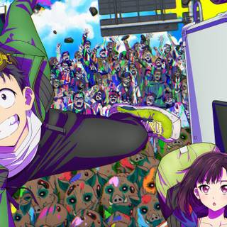 Zom 100 anime wallpaper