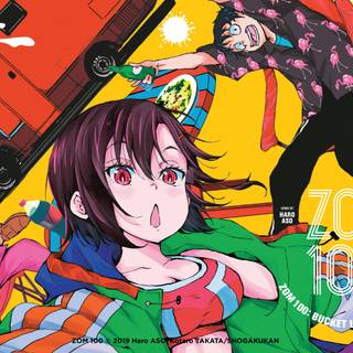 Zom 100 anime wallpaper