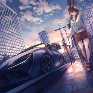 Supra girl wallpaper