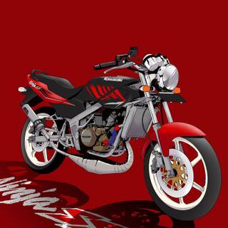 Kawasaki Ninja SS wallpaper