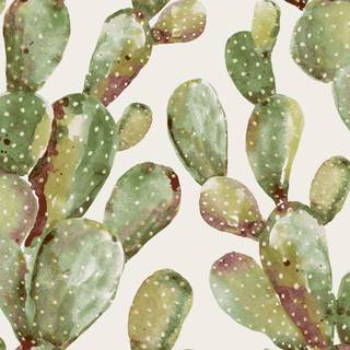 Prickly pear wallpaper