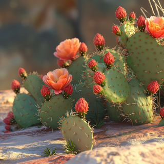 Prickly pear wallpaper