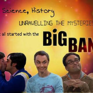 The Big Bang Theory characters wallpaper
