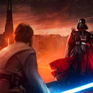 Anakin vs Obi Wan PS5 wallpaper