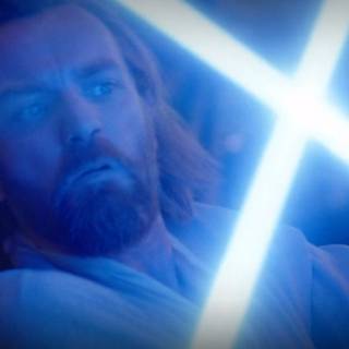 Anakin vs Obi Wan PS5 wallpaper