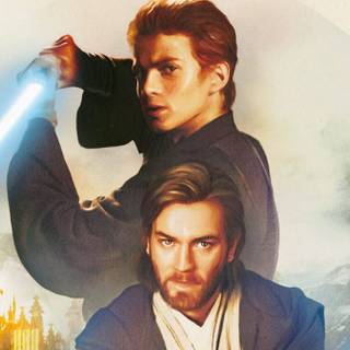 Anakin vs Obi Wan PS5 wallpaper