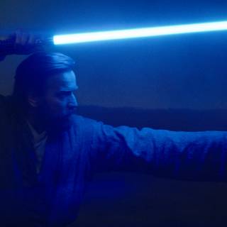 Anakin vs Obi Wan PS5 wallpaper
