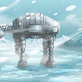 Star Wars pixel wallpaper