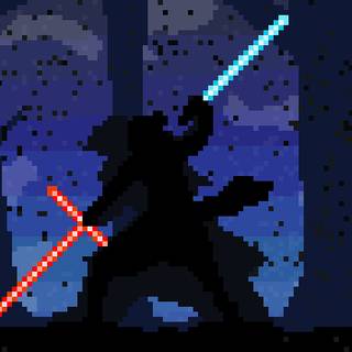 Star Wars pixel wallpaper