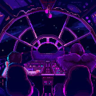 Star Wars pixel wallpaper