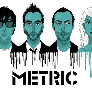 Metric wallpaper
