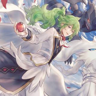 Zekrom and Reshiram wallpaper
