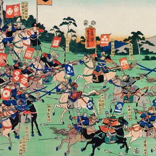 Vintage Japanese wallpaper
