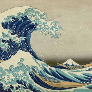 Vintage Japanese wallpaper