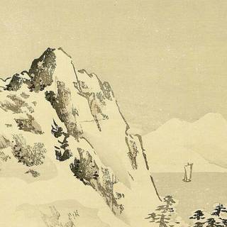 Vintage Japanese wallpaper