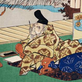 Vintage Japanese wallpaper