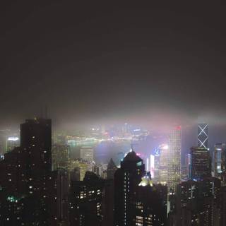 Blurred city wallpaper