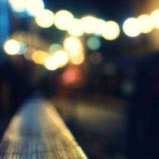 Blurred city wallpaper