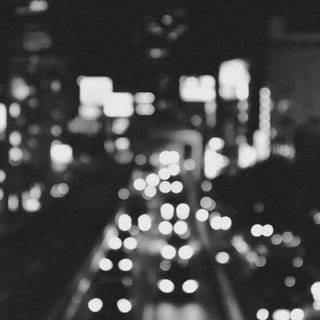 Blurred city wallpaper