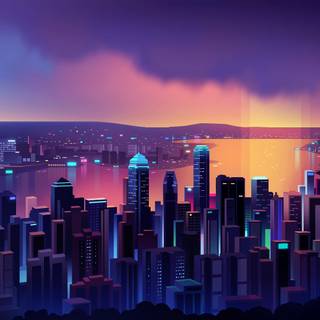City art wallpaper