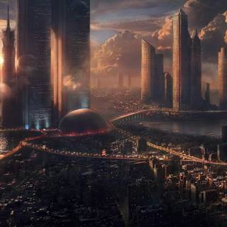City art wallpaper