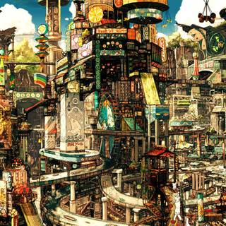 City art wallpaper
