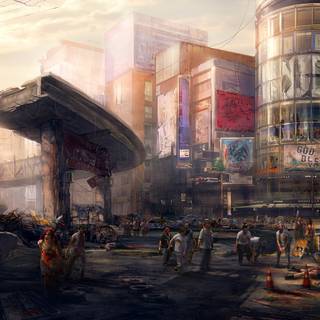 City art wallpaper