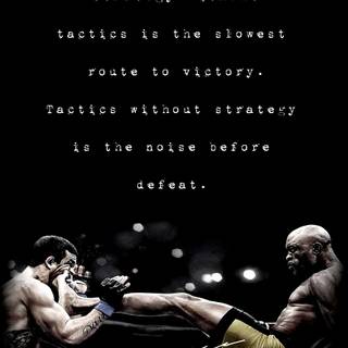 UFC quotes wallpaper