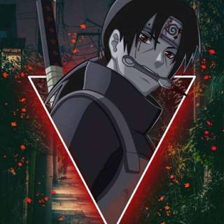 Neon Itachi wallpaper