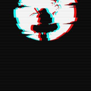 Neon Itachi wallpaper