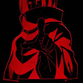 Neon Itachi wallpaper