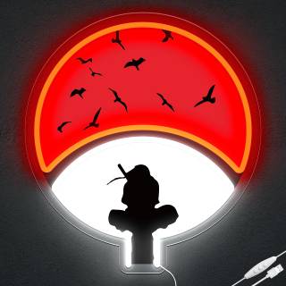 Neon Itachi wallpaper