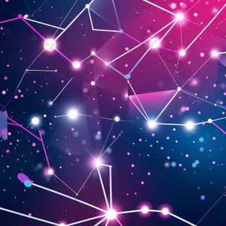 Geometric abstract wallpaper