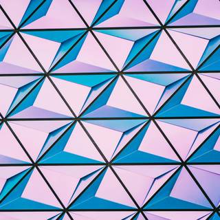 Geometric abstract wallpaper