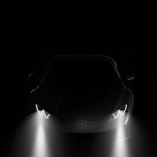 Dark theme car wallpaper