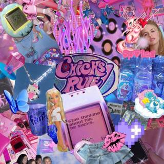 Baddie Y2k wallpaper