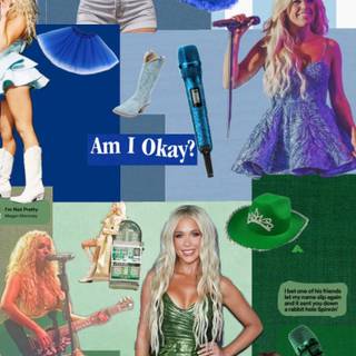 Lucky album Megan Moroney wallpaper