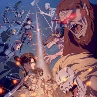 Attack On Titan anime PS5 wallpaper