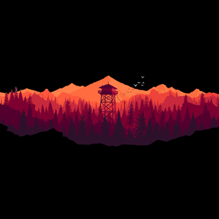Firewatch oled wallpaper