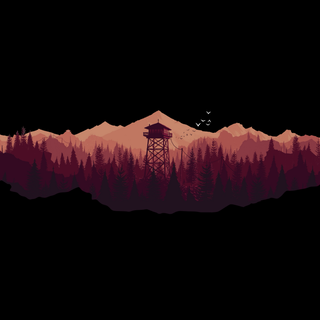 Firewatch oled wallpaper