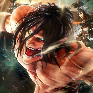 Attack On Titan anime PS5 wallpaper