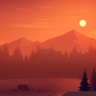 Firewatch oled wallpaper